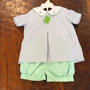 Kids Blue and Green Matching Set